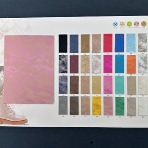 Qifeng <b>Leather</b> Pearlescent Pu <b>Leather</b> 0.9mm For <b>Shoes</b> Bags Furniture - Product Image 4