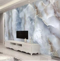 Panneau mural en PVC de haute qualité, brillant, plusieurs styles, 1220*2440*3mm, facile à nettoyer, imperméable, feuille de marbre UV pour la décoration intérieure
