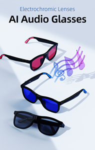 Nuevas Gafas Inteligentes G60 con Audio, <span class=keywords><strong>Lentes</strong></span> Electrocrómicas, Reproductor de Música BT5.4, Llamadas con Reducción de Ruido, Inalámbricas para Hombres y Mujeres - Product Image 2