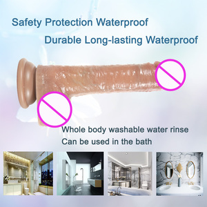 Vibrador de 10 Frecuencias con Textura Transparente de Silicona Líquida, Dildo de Silicona de Grado Médico para Mujeres - Product Image 4