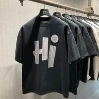 Camisetas Unisex de Punto 100% Algodón de Alto Gramaje 240GSM, Color Liso, Básicas, OEM/ODM, Logotipo Personalizado, Corte Regular, Ecológicas