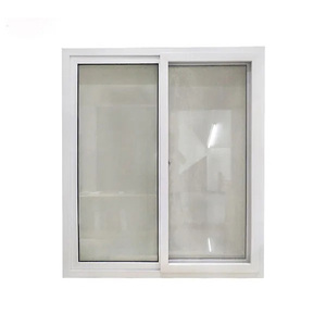 Nuoxin đôi cửa sổ trượt kính PVC cửa sổ uPVC Vinyl cửa sổ trượt với lưới nướng muỗi - Product Image 3