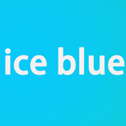 Ice blue