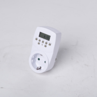 Minuteur numérique programmable multifonctionnel OEM blanc 16A à commande automatique pour intérieur