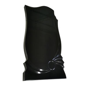 Русский стиль черный гранитный надгробный камень поставщик надгробия - Product Image 6