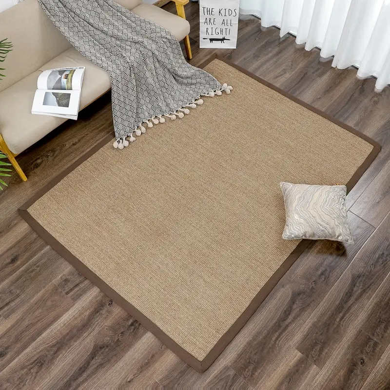 안티 슬립 매트 황마 카펫 사이 잘삼 패션 최고 품질의 거실 카펫과 깔개 홈 침실