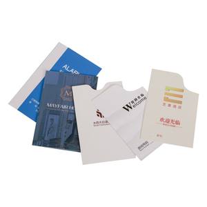 Porte-cartes professionnel en papier couché imprimé sur mesure, <span class=keywords><strong>film</strong></span> d'impression UV, laminé, épais, pour carte-clé d'hôtel, carte de visite, enveloppe - Product Image 3