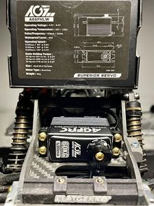 AGFRC A66FHLW 60kg Alto Torque 8.4V HV 0.100s 4 Polos Sin Escobillas Impermeable Digital de Bajo Perfil Programable para Coche RC y Robot - Product Image 4