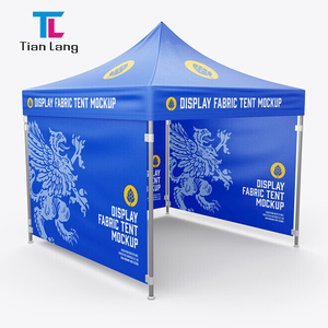 เต็นท์อลูมิเนียมหกเหลี่ยม40มม. พร้อมโลโก้ออกแบบได้ตามต้องการสำหรับนักธุรกิจ - Product Image 5