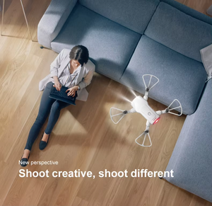 Drone pliable Flytec FY-V9 Mini avec <span class=keywords><strong>caméra</strong></span> double HD 4K professionnelle, transmission en temps réel 1080p, drones <span class=keywords><strong>FPV</strong></span>, quadricoptère pliable - Product Image 5