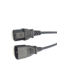 Cable de alimentación industrial con enchufe americano de 3 pines a IEC320 C19, 14AWG NEMA 6-20P, cable de suministro para computadora de grado industrial, 250V 20A. - Product Image 3