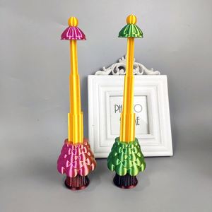 Épée rétractable en verre imprimée en 3D, ornement d'arbre de Noël, échelle 1/12, cadeau de Noël créatif, jouet - Product Image 1