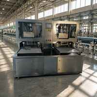 Machine de remplissage semi-automatique à double tête pour sachets BIB aseptiques, pièces humides en acier inoxydable 304 pour œufs liquides
