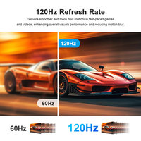 Moniteur de voyage 15.6 pouces 1080P FHD béquille intégrée double moniteur USB HD moniteur externe de jeu pour ordinateur portable