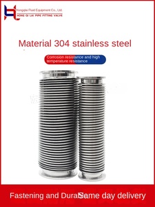 ISO KF Stainless Steel <strong>Vacuum</strong> Flexible <strong>Hose</strong> Coupling Fitting Corrugated Pipe <strong>Vacuum</strong> Flange Bellows <strong>Hose</strong> - Product Image 3