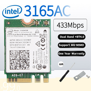 Adaptador WiFi Inalámbrico AC 7260 7260HMW 3160 7265 3165 8260, Mini PCI-Express Interno, Doble Banda, para Escritorio, 802.11ac, Doble Banda - Product Image 4