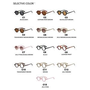 Lunettes de soleil Kedun rétro personnalisées à petite monture, style hip-hop punk, protection UV400 pour femme, nouvelle collection 2025, tendance et stylées - Product Image 2