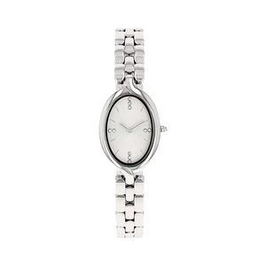 <span class=keywords><strong>Montre</strong></span> à <span class=keywords><strong>quartz</strong></span> pour <span class=keywords><strong>femme</strong></span> populaire de Noël, nouvelle collection, cadran elliptique de 15 mm avec diamants, en acier inoxydable 316L, verre saphir - Product Image 1