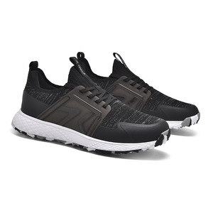<span class=keywords><strong>Chaussures</strong></span> <span class=keywords><strong>de</strong></span> <span class=keywords><strong>golf</strong></span> transfrontalières pour hommes et femmes, respirantes, à bouton rotatif, modèle X70, en maille, pour couple, décontractées et sportives - Product Image 4