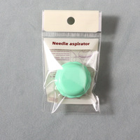Boîte de rangement pour accessoires de couture en plastique Macaron, avec dissolvant de colle, lime à aiguilles et fermeture magnétique