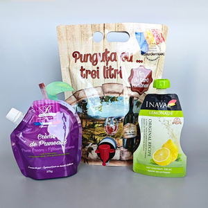 Özel tasarım plastik sıvı ambalaj emzik sıkmak bebek maması suyu plastik içecek torbası Doypack ile emzik kese çanta Stand up - Product Image 6