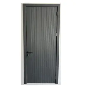 High end quality solid interior room wood door modern internal semi solid wood door designs for home