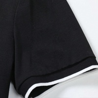 T-shirt de sport slim pour homme, vente en gros, personnalisé, 95% coton peigné, 5% élasthanne, haute élasticité, noir, impression numérique pour l'entraînement