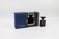 Nouvelle conception unique, boîte en carton pour parfum de 30 ml et 50 ml, logo personnalisé, type tiroir, emballage cadeau en carton pour parfum