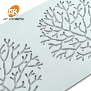 AK 24 Tipi di Stampi in Silicone per Fondente, Utensili da Cucina per Decorazione Torte con Tappetino in Pizzo per <span class=keywords><strong>Pasticceria</strong></span> e Arte Dolciaria - Product Image 5