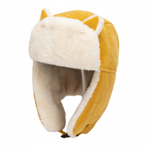Cappello donna stile coreano Lei Feng protezione per le orecchie invernali paraorecchie tutti abbinano spesso maschera di abbigliamento in pile - Product Image 1