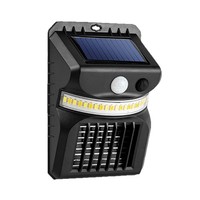 Nouvelle Lampe Murale Solaire Anti-Moustiques 2025 avec Détecteur de Mouvement, Double Température de Couleur, Garantie 2 Ans, pour Jardin et Extérieur