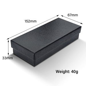 New Wholesale High Quality Watch Packaging <b>Box</b> <b>Black</b> Square Watch <b>Gift</b> <b>Box</b> Packaging <b>Box</b> Custom Logo - Product Image 6