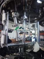 Agitateur mélangeur homogénéisateur hydraulique sous vide pour lotions corporelles, crèmes et dentifrices, machine à émulsionner les cosmétiques