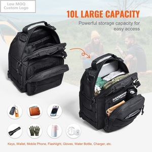 Bolso Táctico Pequeño AYPPRO, Bandolera, Paquete de Mensajero, MOQ Bajo, Logotipo Personalizado, Nailon, Deportes al Aire Libre, Camping, Caza, Accesorio - Product Image 2