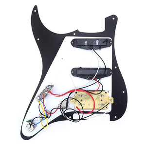 ชุดแผ่นป้องกันกีตาร์ไฟฟ้าแบบมีสายพร้อมติดตั้ง (Prewired) รุ่น Sractah Plate Set <span class=keywords><strong>SSH</strong></span> พร้อมปิ๊กอัพเซรามิกแบบไร้เสียงรบกวน สำหรับกีตาร์ไฟฟ้า ST - Product Image 2