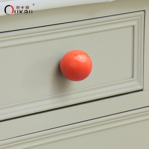 Kenop Lemari Kabinet Furnitur Modern Grosir Oukali, Kenop Keramik Warna-Warni untuk Laci Dapur, Perlengkapan Lemari - Product Image 4