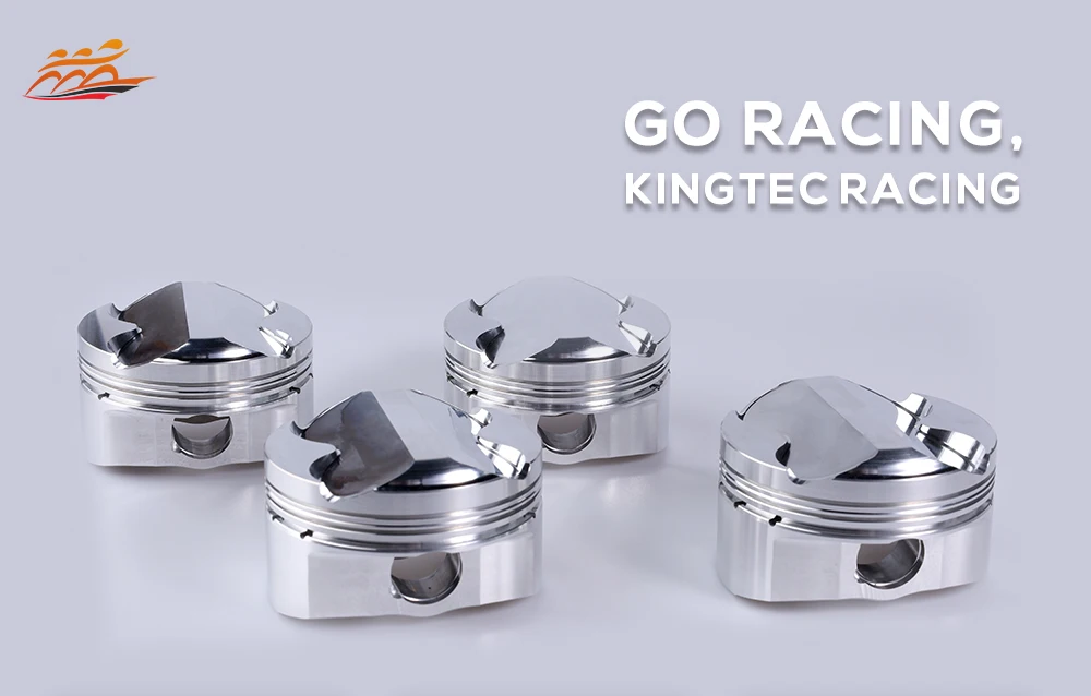 K24A performance parts 87mm K24 forged pistons for Honda Accord 2.4L K24A2 motor CR 11.5:1 stroke 99mm SC7145