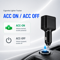 Traceur GPS GLONASS GPRS SAIFUYA pour allume-cigare avec alarme SOS et détection ACC, suivi en temps réel pour SUV/Utilitaire/Camion/Voiture
