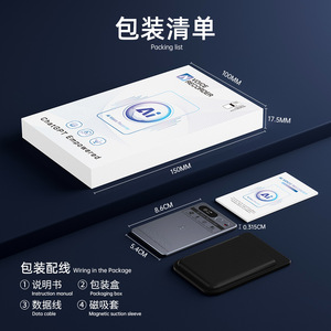 <span class=keywords><strong>Enregistreur</strong></span> vocal AI 64G <span class=keywords><strong>Enregistreur</strong></span> de notes audio Clip magnétique Transcription en 118 langues Contrôle de l'application d'annulation du bruit AI - Product Image 3