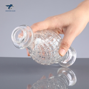 <span class=keywords><strong>Prix</strong></span> concurrentiel Design Délicat Losange Embossé <span class=keywords><strong>Cognac</strong></span> Whisky <span class=keywords><strong>Bouteille</strong></span> En Verre Cristal - Product Image 3