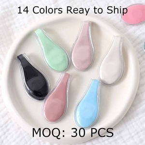 Yihe Meilleure Vente 14 Couleurs En Cuir Lisse Signets Magnétiques pour Livre Pages Anneau Budget Classeurs avec Sac Motif Papeterie Cadeau - Product Image 2