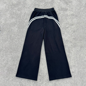 Essentials <span class=keywords><strong>Pantalones</strong></span> <span class=keywords><strong>de</strong></span> pierna ancha <span class=keywords><strong>Pantalones</strong></span> holgados <span class=keywords><strong>Pantalones</strong></span> <span class=keywords><strong>de</strong></span> chándal <span class=keywords><strong>con</strong></span> cordón 100% <span class=keywords><strong>Pantalones</strong></span> <span class=keywords><strong>de</strong></span> tira <span class=keywords><strong>de</strong></span> encaje <span class=keywords><strong>de</strong></span> algodón para hombres Costura informal - Product Image 2