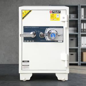 WELKO HS25 FE <b>Safe</b> <b>Box</b> for Hotel Use with Key <b>Lock</b> and Stainless Steel Construction - Product Image 3