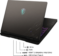 Laptop Gaming Crosshair 16HX Ai D2XWGKG 16'' 240Hz 2.5K IPS Ultra 9 275HX RTX 5070 RAM 16GB SSD 1TB DDR5 Win 11 Pro