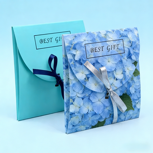 2026 Nieuwe Vierkante Sjaal Opvouwbare Portemonnee Cadeau Envelop Verpakkingsdoos Wit Papier - Product Image 3