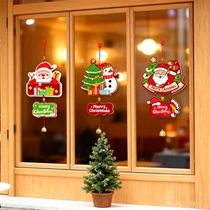 Ornements <span class=keywords><strong>de</strong></span> Noël Pafu Petits ornements suspendus <span class=keywords><strong>de</strong></span> Noël pour arbre Pendentifs suspendus pour décorations <span class=keywords><strong>de</strong></span> fête <span class=keywords><strong>de</strong></span> vacances avec ficelle - Product Image 1