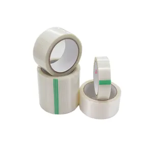 Transparante Zelfklevende Versterkte Bandvezel Filamentband Voor Zware Verpakking