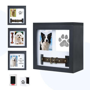 Cadre miroir commémoratif en bois noir pour photos paysage et <span class=keywords><strong>portrait</strong></span> de 3x5 pouces pour chiens et chats, écologique pour les amoureux des animaux - Product Image 3