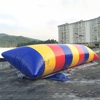Sac de catapulte gonflable à eau avec pompe à air, adapté aux adultes et aux enfants