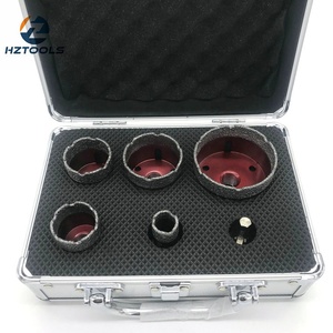 <span class=keywords><strong>Kit</strong></span> d'outils de carrelage ensemble d'outils de <span class=keywords><strong>carreleur</strong></span> disque de coupe diamanté forets tampons à main <span class=keywords><strong>kit</strong></span> d'embouts de doigt de chanfreinage dans une boîte de boîtier portable - Product Image 4